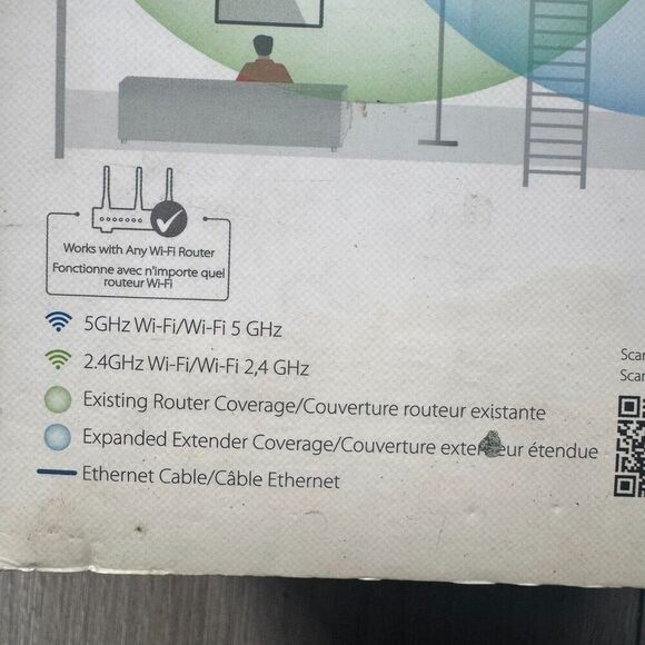 TP-Link AC1750 Internet Wi-Fi Dual Band Range Extender RE450 - Picture 7 of 12